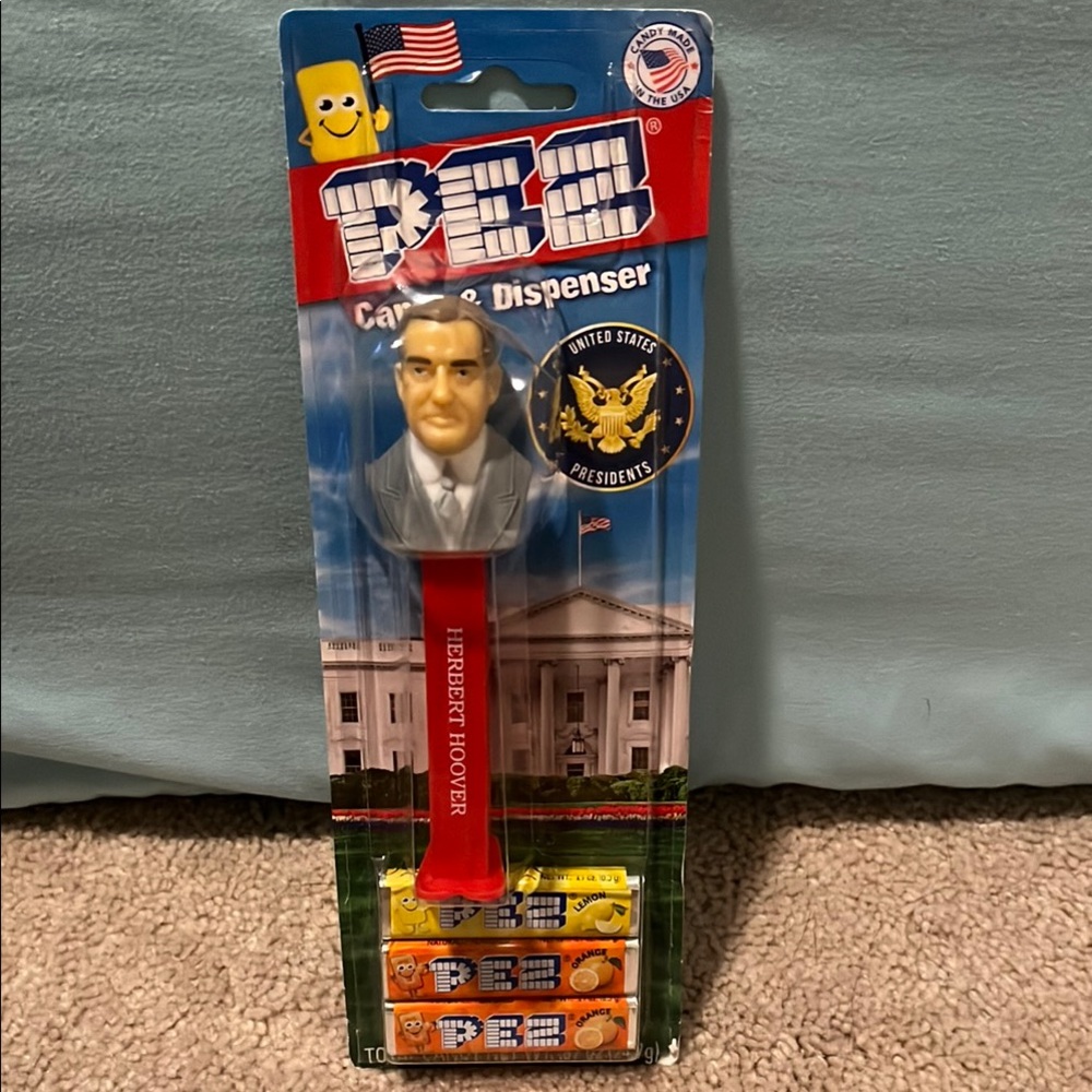 PEZ Herbert Hoover Candy Dispenser - US President Edition